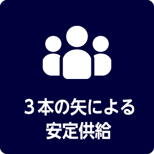 安定供給を追求した物流体制